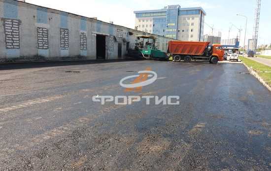 Объект: ЗАО НАРТ (Софийская овощебаза), капитальный ремонт внутренних дорог общая площадь более 8 000 м2